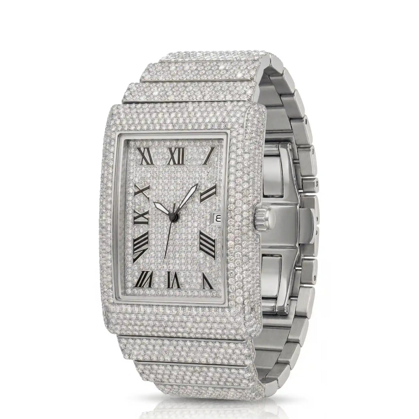 Sovereign Ice moissanite watch – view 6 | United Jewel