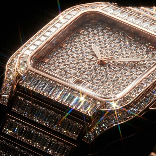 Ice Baugette – Iced Out Men's Watch by United Jewel