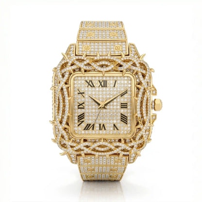 Vine moissanite watch – view 1 | United Jewel