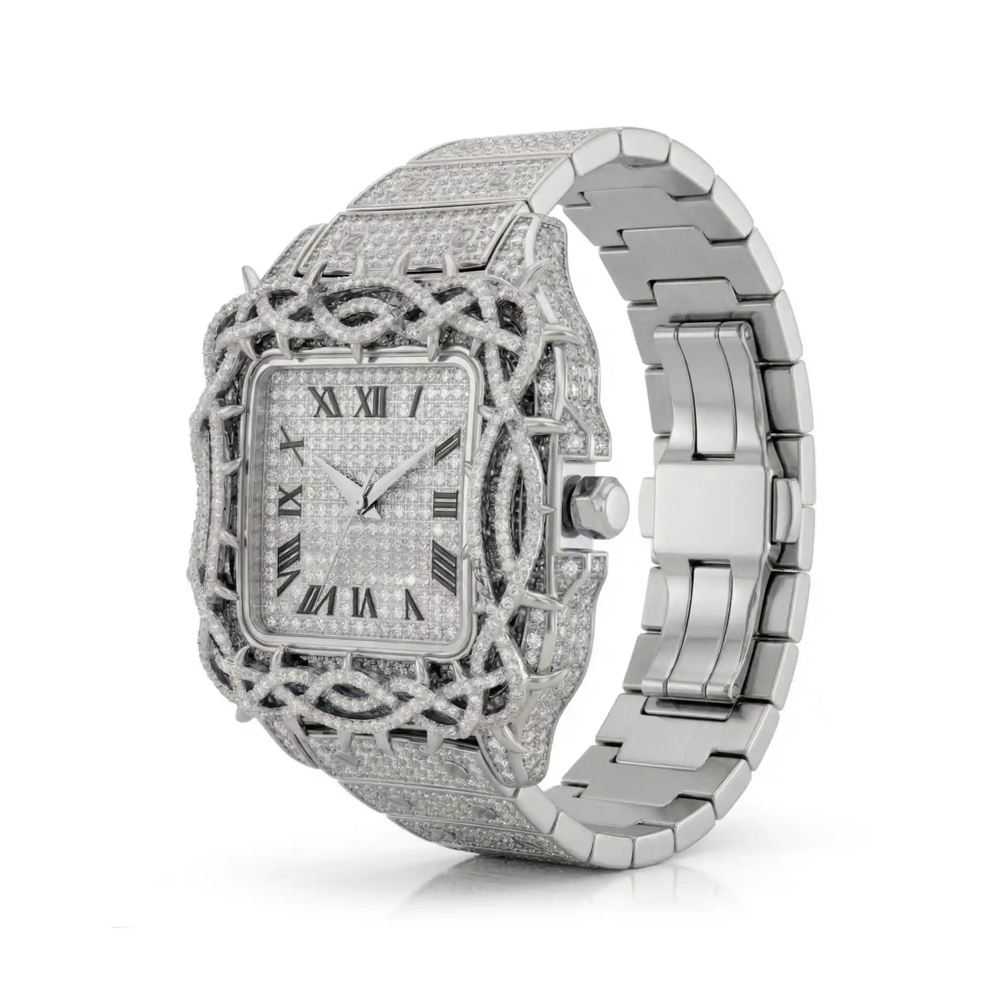 Vine moissanite watch – view 4 | United Jewel