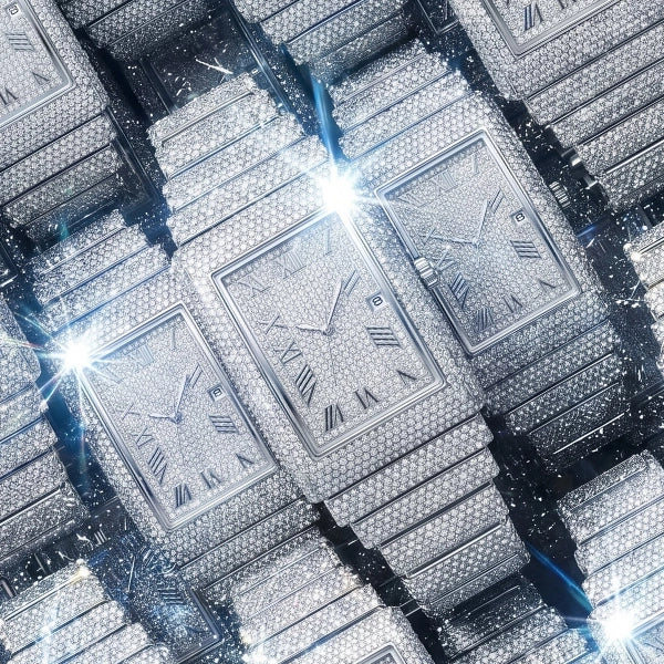 Tank Ice – Iced Out Men's Watch by United Jewel