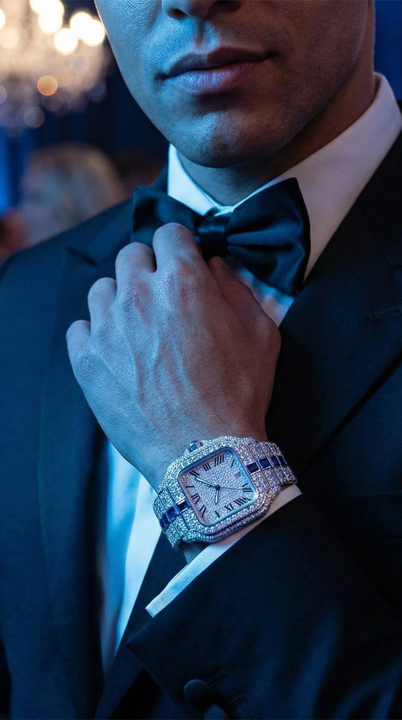 Camino – Iced Out Men's Watch by United Jewel