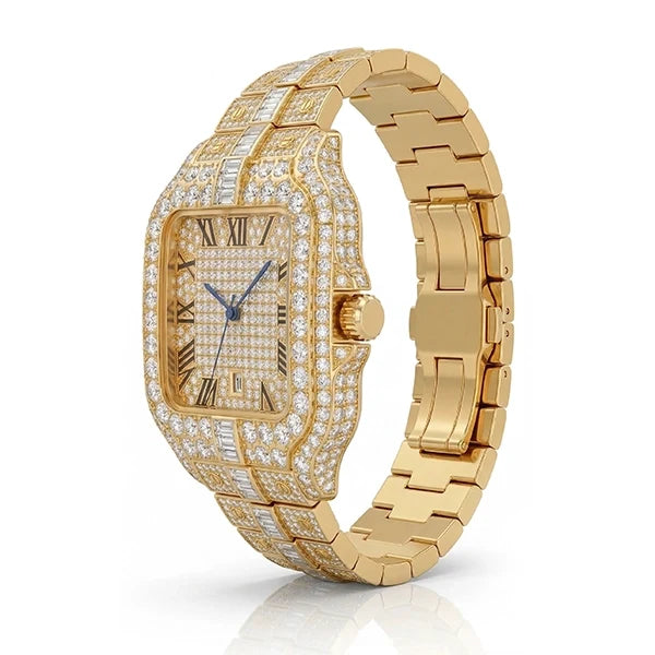 Ice Royal moissanite watch – view 4 | United Jewel
