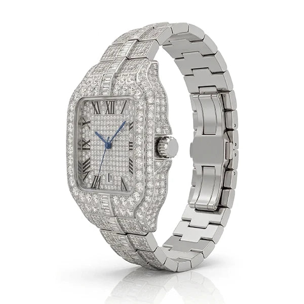 Ice Royal moissanite watch – view 2 | United Jewel