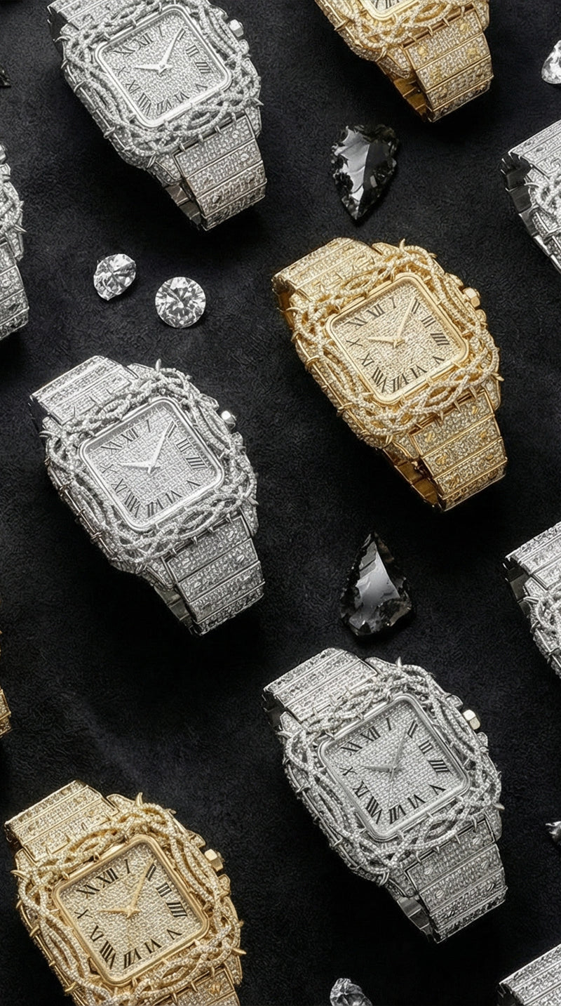 Vine – Iced Out Men's Watch by United Jewel
