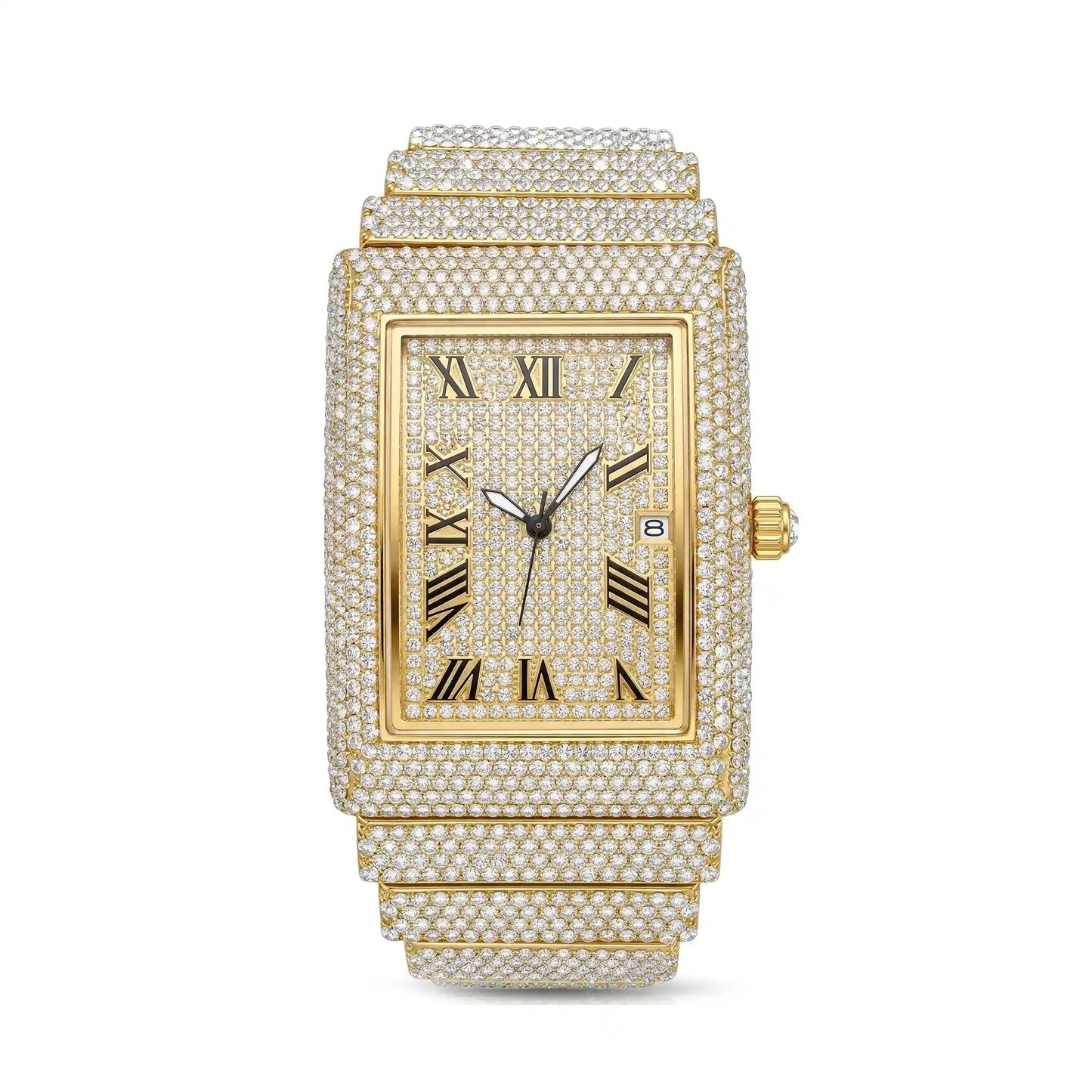 Sovereign Ice moissanite watch – view 1 | United Jewel