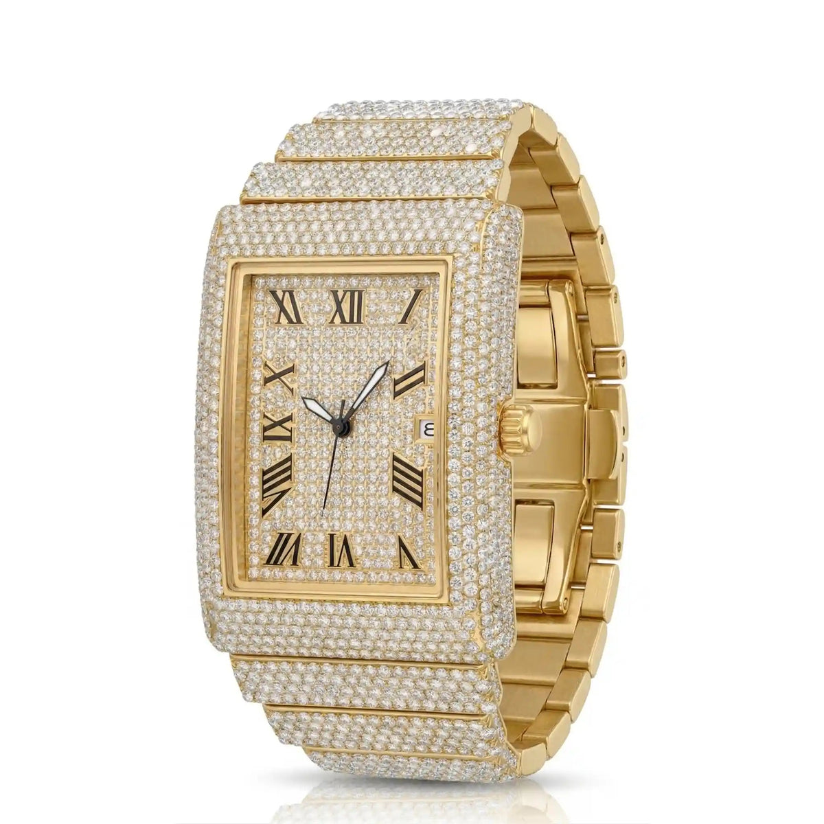 Sovereign Ice moissanite watch – view 2 | United Jewel
