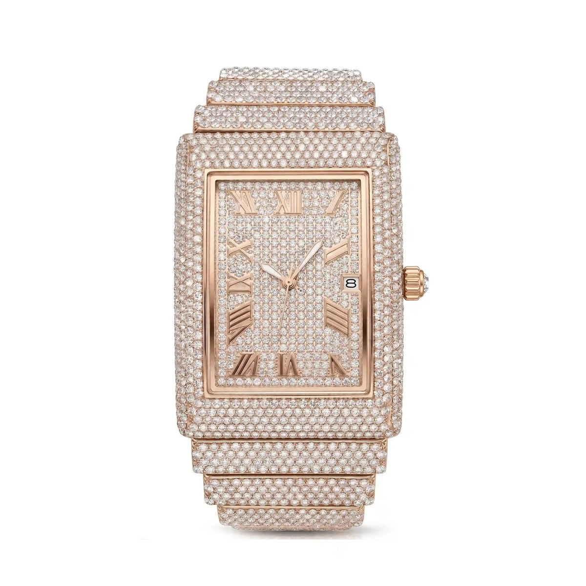 Sovereign Ice moissanite watch – view 3 | United Jewel