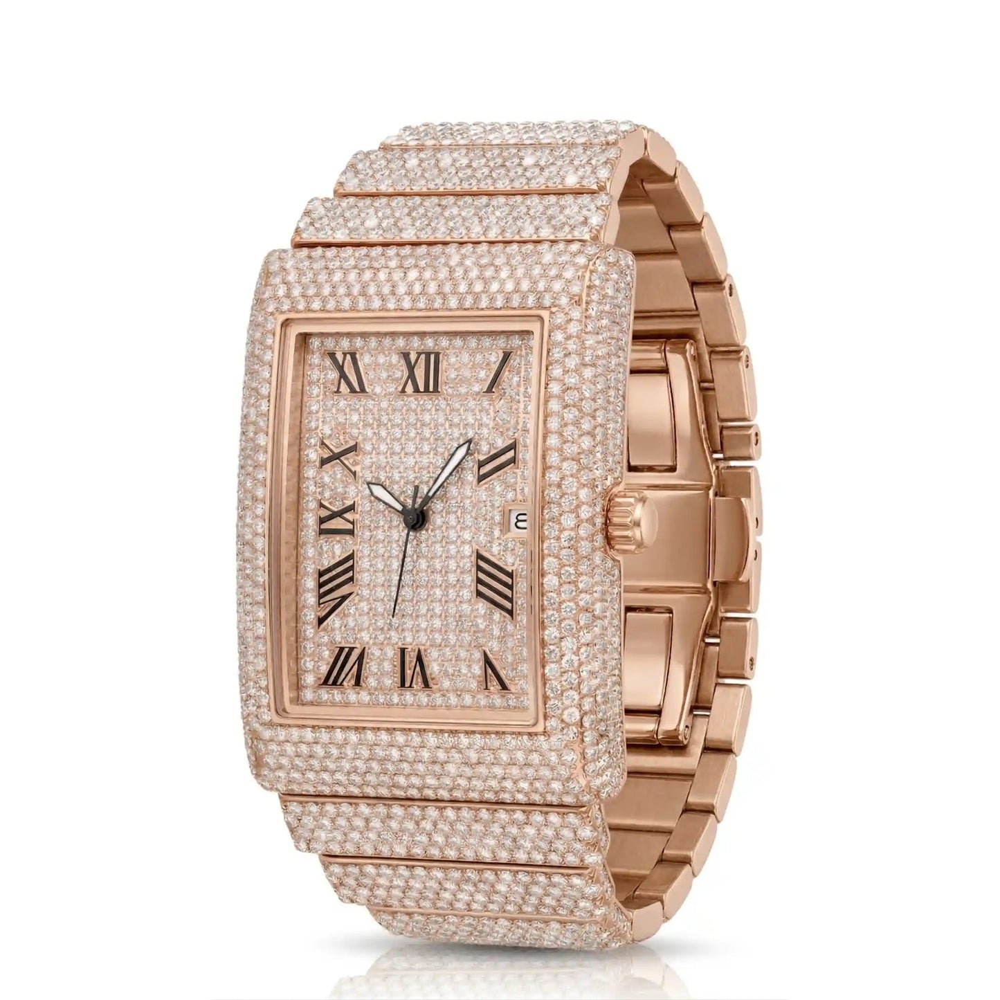 Sovereign Ice moissanite watch – view 4 | United Jewel