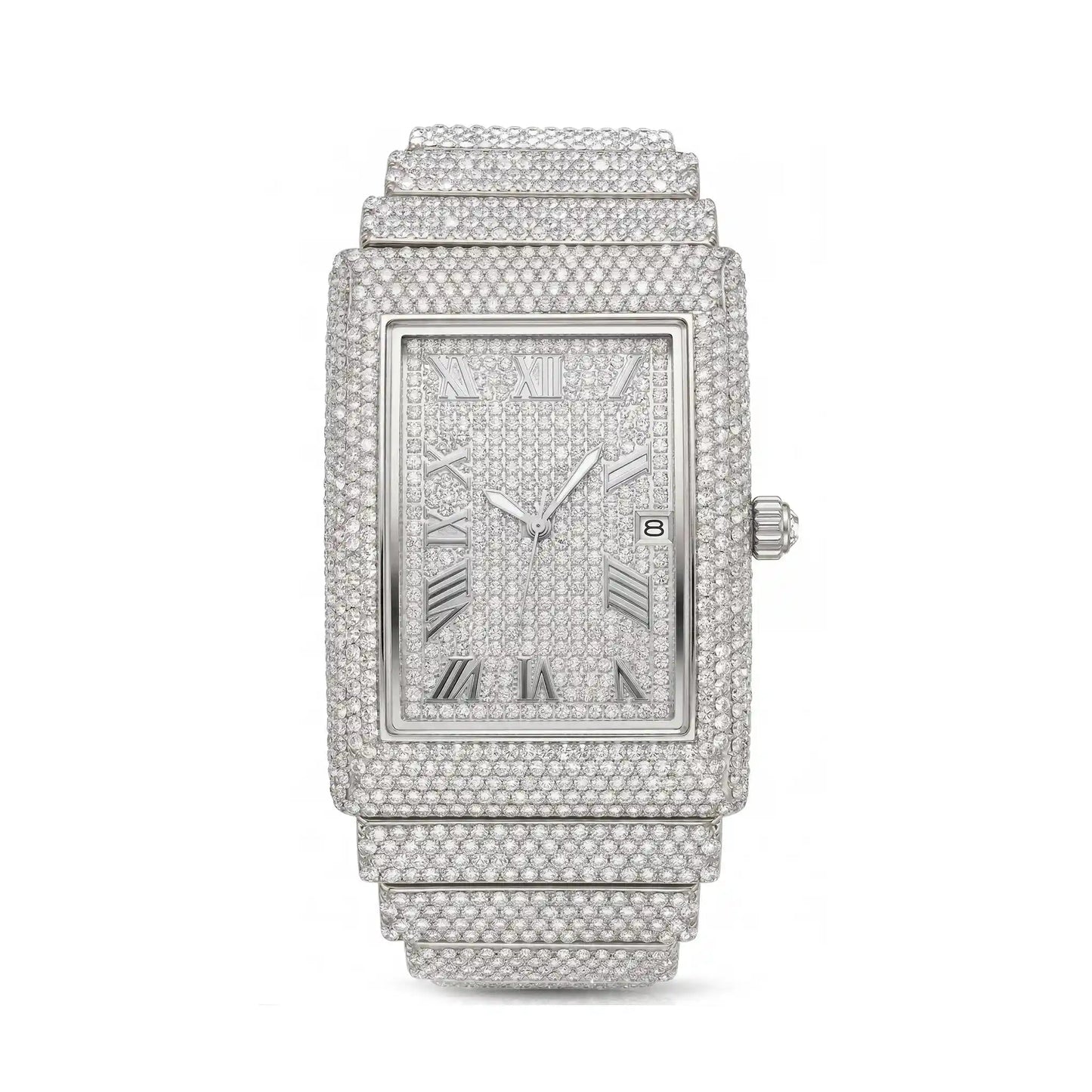 Sovereign Ice moissanite watch – view 5 | United Jewel