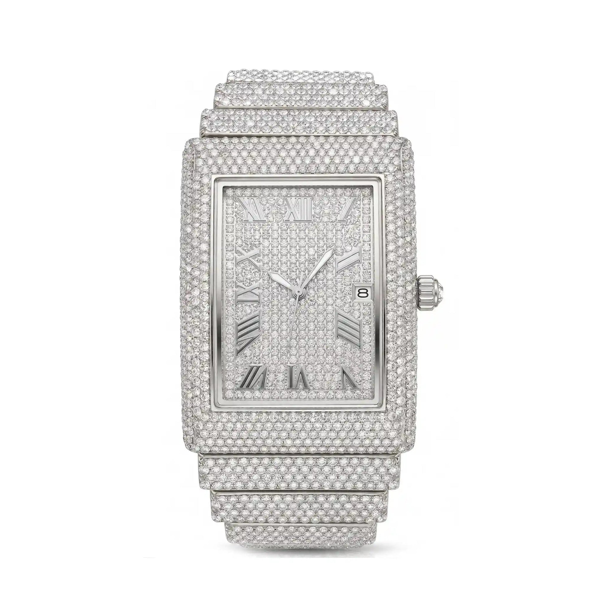 Sovereign Ice moissanite watch – view 5 | United Jewel