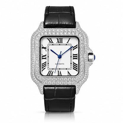 Liora Pearl women's moissanite watch – front studio | United Jewel
