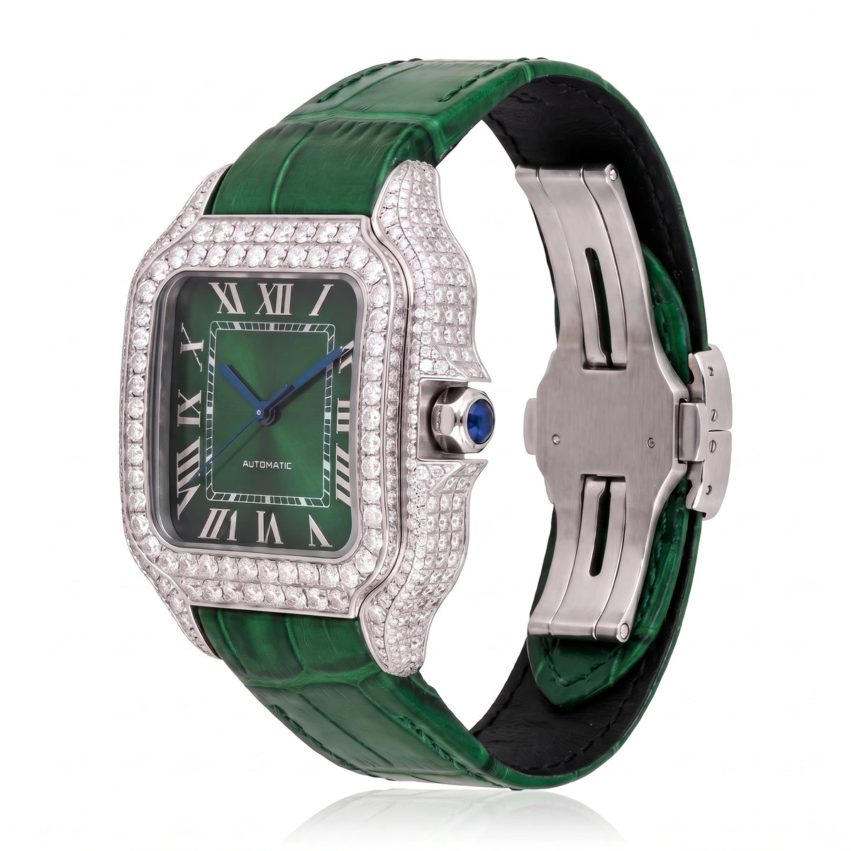 Liora Emerald women's moissanite watch – view 5 | United Jewel