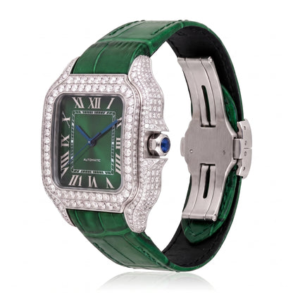 Liora Emerald women's moissanite watch – view 5 | United Jewel