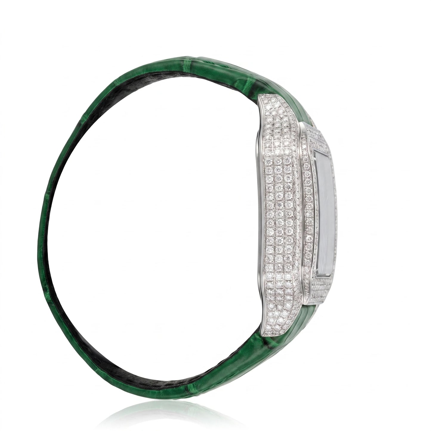 Liora Emerald women's moissanite watch – view 6 | United Jewel