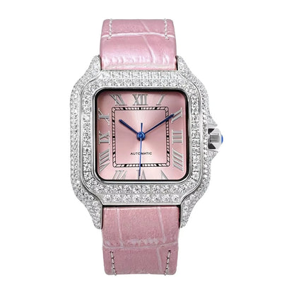 Liora Rose women's moissanite watch – front studio | United Jewel