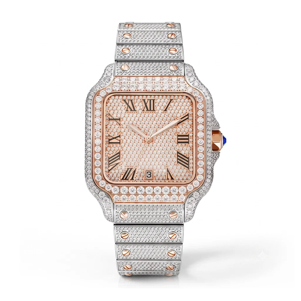 Ice Royal moissanite watch – view 8 | United Jewel