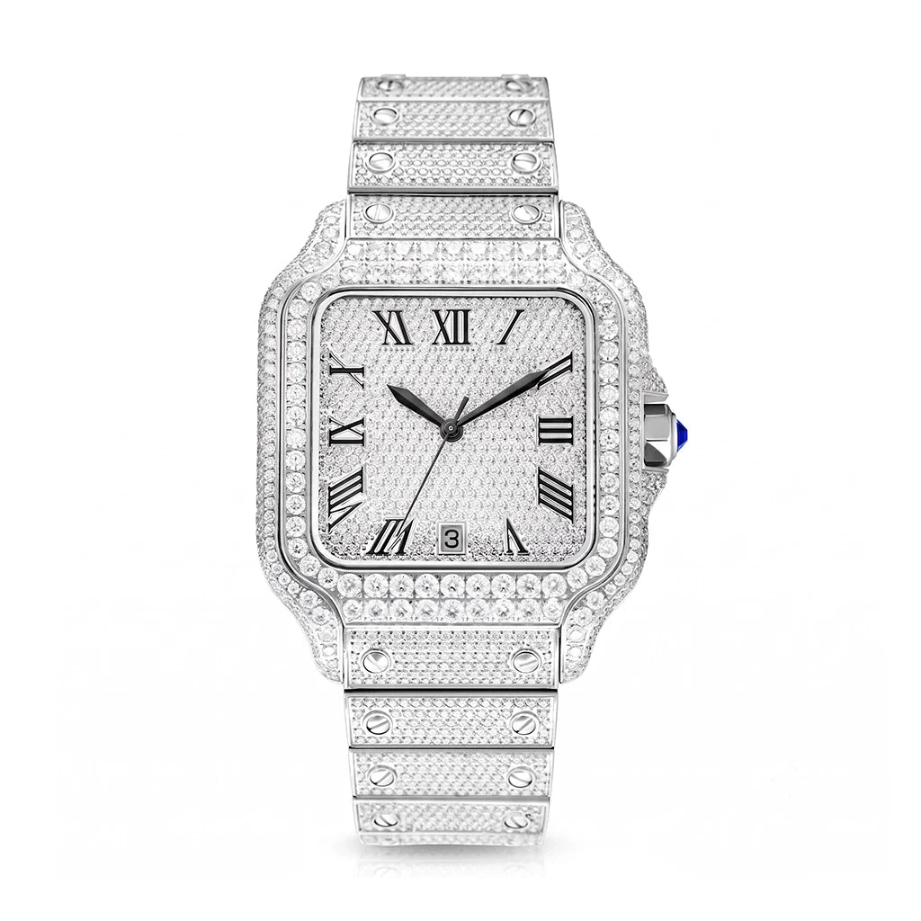 Ice Royal moissanite watch – view 7 | United Jewel