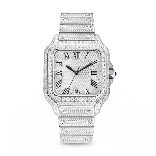 Ice Royal moissanite watch – view 7 | United Jewel