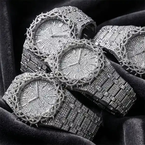 Thorn Ice – Iced Out Men's Watch by United Jewel