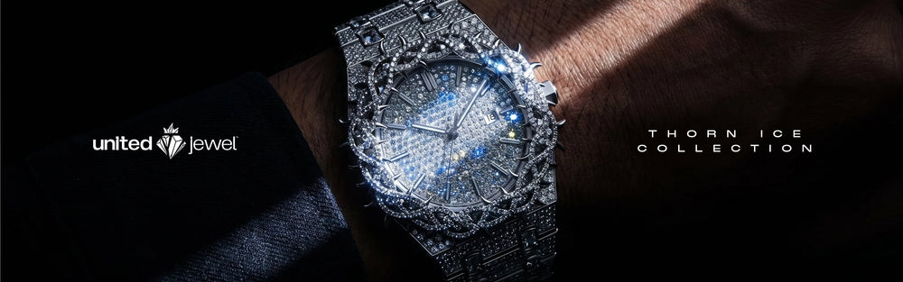 Thorn Ice – Iced Out Men's Watch by United Jewel