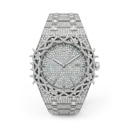 Thorn Ice moissanite watch – view 1 | United Jewel