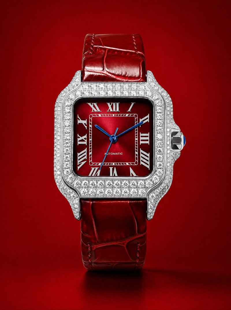 Liora Ruby moissanite watch